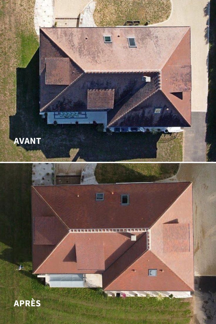 démoussage toiture Saulieu