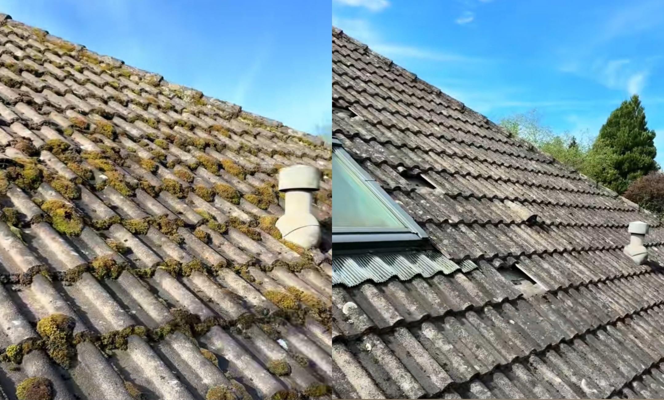 démoussage toiture Château-Chinon