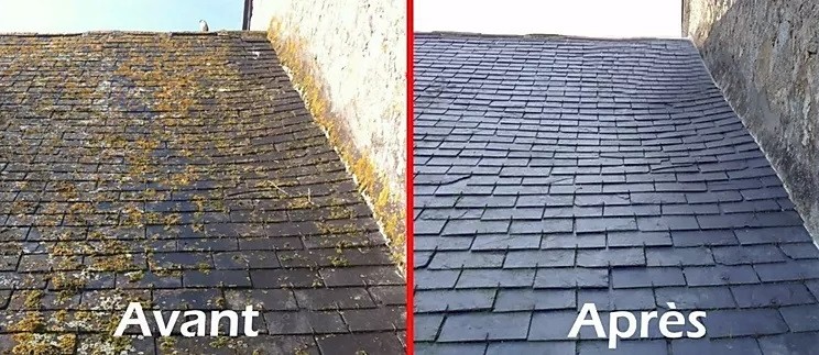 démoussage toiture Lormes