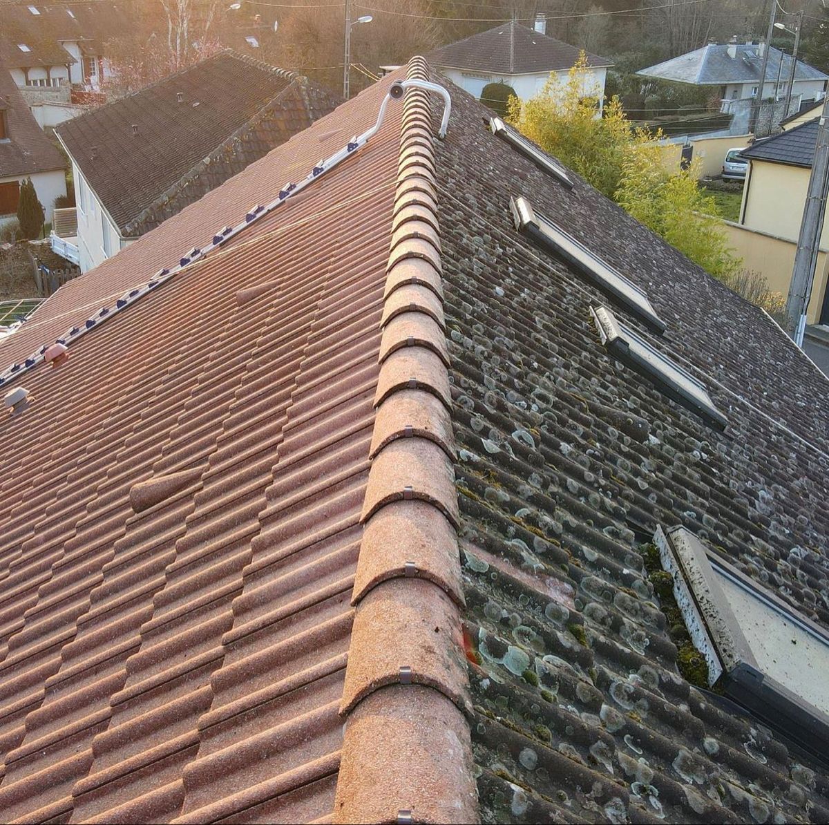 nettoyage toiture Vitteaux