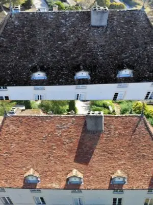 démoussage-toiture-Sainte-Magnance